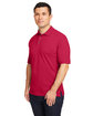 Harriton Men's Short-Sleeve Polo red ModelQrt