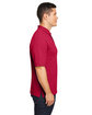 Harriton Men's Short-Sleeve Polo red ModelSide
