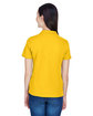 Harriton Ladies' Short-Sleeve Polo sunray yellow ModelBack