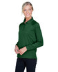 Harriton Ladies' Advantage Snag Protection Plus Long-Sleeve Tactical Polo dark green ModelQrt