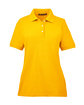 Harriton Ladies' Easy Blend Polo sunray yellow OFFront