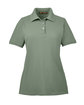 Harriton Ladies' Easy Blend Polo dill OFFront