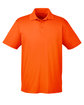 Harriton Men's Polytech Polo team orange OFFront