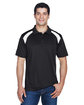 Harriton Adult Polytech Colorblock Polo  