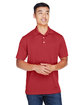 Harriton Men's Double Mesh Polo  