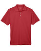 Harriton Men's Double Mesh Polo red FlatFront