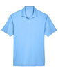 Harriton Men's Micro-Piqu Polo light blue FlatFront