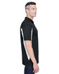 Harriton Men's Side Blocked Micro-Piqu Polo  ModelSide