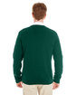 Harriton Men's Pilbloc V-Neck Button Cardigan Sweater hunter ModelBack