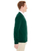 Harriton Men's Pilbloc V-Neck Button Cardigan Sweater hunter ModelSide