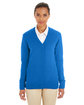 Harriton Ladies' Pilbloc V-Neck Button Cardigan Sweater  