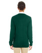 Harriton Ladies' Pilbloc V-Neck Button Cardigan Sweater hunter ModelBack