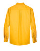 Harriton Men's Easy Blend Long-Sleeve TwillShirt withStain-Release sunray yellow FlatBack