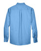Harriton Men's Easy Blend Long-Sleeve TwillShirt withStain-Release lt college blue FlatBack