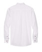 Harriton Men's Easy Blend Long-Sleeve TwillShirt withStain-Release white FlatBack