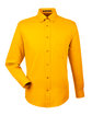 Harriton Men's Easy Blend Long-Sleeve TwillShirt withStain-Release sunray yellow OFFront