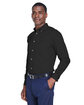 Harriton Men's Easy Blend Long-Sleeve TwillShirt withStain-Release  ModelQrt