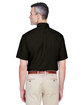 Harriton Men's Easy Blend Short-Sleeve Twill Shirt withStain-Release  ModelBack