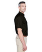 Harriton Men's Easy Blend Short-Sleeve Twill Shirt withStain-Release  ModelSide