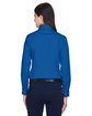 Harriton Ladies' Easy Blend Long-Sleeve TwillShirt with Stain-Release french blue ModelBack