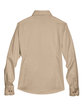 Harriton Ladies' Easy Blend Long-Sleeve TwillShirt with Stain-Release stone FlatBack