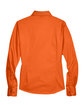 Harriton Ladies' Easy Blend Long-Sleeve TwillShirt with Stain-Release team orange FlatBack