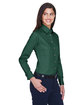 Harriton Ladies' Easy Blend Long-Sleeve TwillShirt with Stain-Release hunter ModelQrt