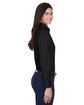 Harriton Ladies' Easy Blend Long-Sleeve TwillShirt with Stain-Release  ModelSide