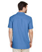 Harriton Men's Barbados Textured CampShirt pool blue ModelBack