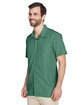 Harriton Men's Barbados Textured CampShirt palm green ModelQrt