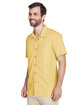 Harriton Men's Barbados Textured CampShirt pineapple ModelQrt