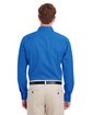 Harriton Men's Foundation Cotton Long-Sleeve Twill Shirt withTeflon french blue ModelBack