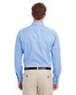 Harriton Men's Foundation Cotton Long-Sleeve Twill Shirt withTeflon industry blue ModelBack