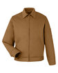 Harriton Unisex Tall ClimaBloc Station Jacket duck brown OFFront