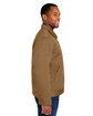 Harriton Unisex Tall ClimaBloc Station Jacket duck brown ModelSide