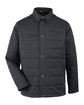 Harriton Unisex Guardian Soft Shell Chore Coat dark charcoal OFFront