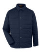 Harriton Unisex Guardian Soft Shell Chore Coat dark navy OFFront