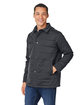 Harriton Unisex Guardian Soft Shell Chore Coat dark charcoal ModelQrt