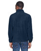 Harriton Adult Quarter-Zip Fleece Pullover navy ModelBack