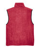 Harriton Adult Fleece Vest red FlatBack