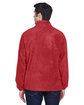 Harriton Men's Full-Zip Fleece red ModelBack