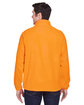 Harriton Men's Full-Zip Fleece safety orange ModelBack