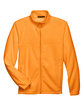 Harriton Men's Full-Zip Fleece safety orange FlatFront
