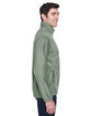 Harriton Men's Full-Zip Fleece dill ModelSide