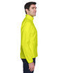 Harriton Men's Full-Zip Fleece safety yellow ModelSide