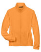 Harriton Ladies' Full-Zip Fleece safety orange FlatFront
