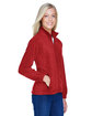 Harriton Ladies' Full-Zip Fleece red ModelQrt