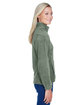 Harriton Ladies' Full-Zip Fleece dill ModelSide