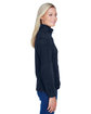Harriton Ladies' Full-Zip Fleece navy ModelSide