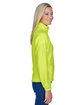 Harriton Ladies' Full-Zip Fleece safety yellow ModelSide